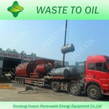 300T Municipal Solid Waste House Garbage Plastic Pyrolysis Plant To Oil